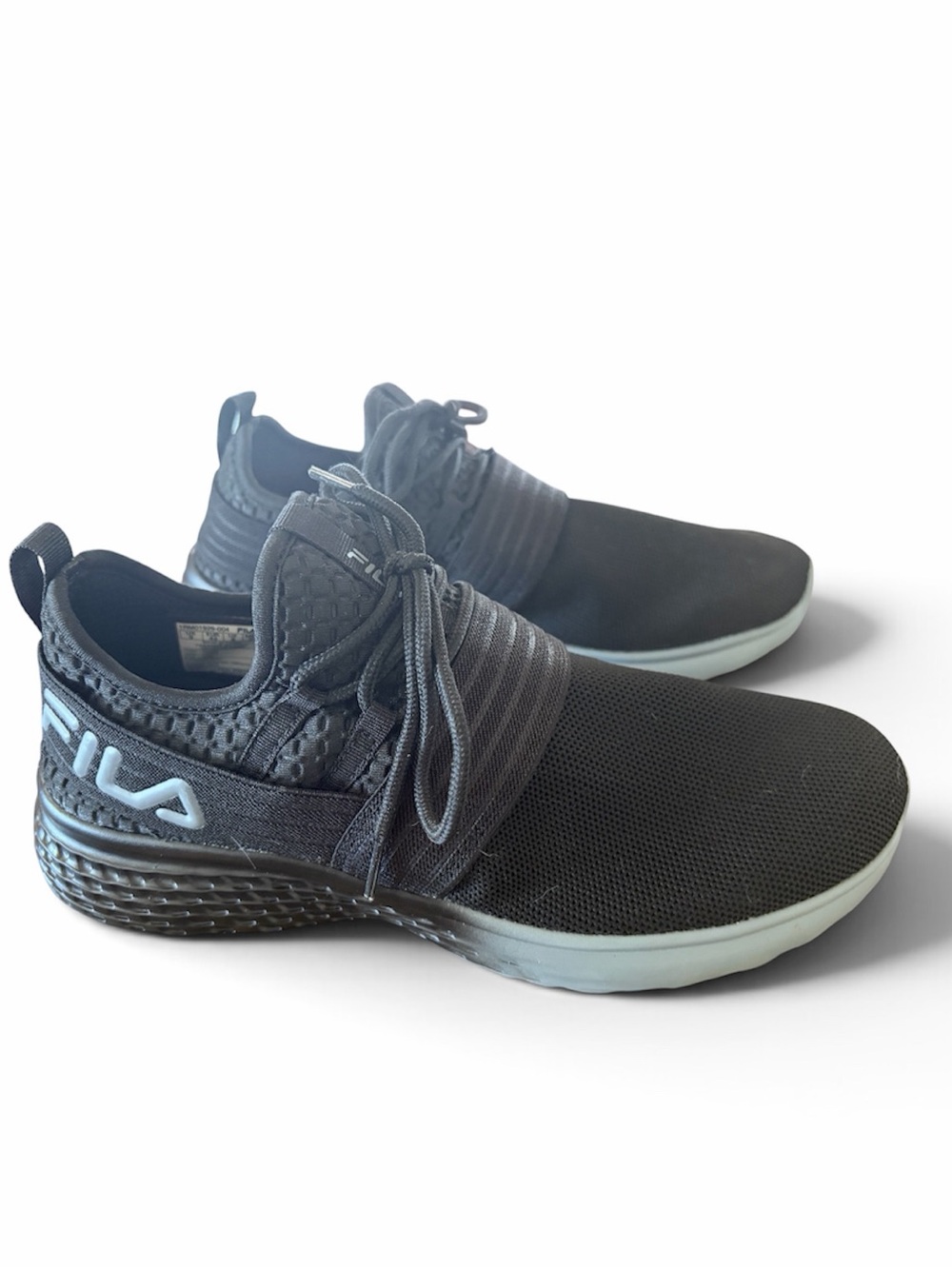 FILA Fondato 19 Energized Running Shoe Black/Gray Colorway Size 9